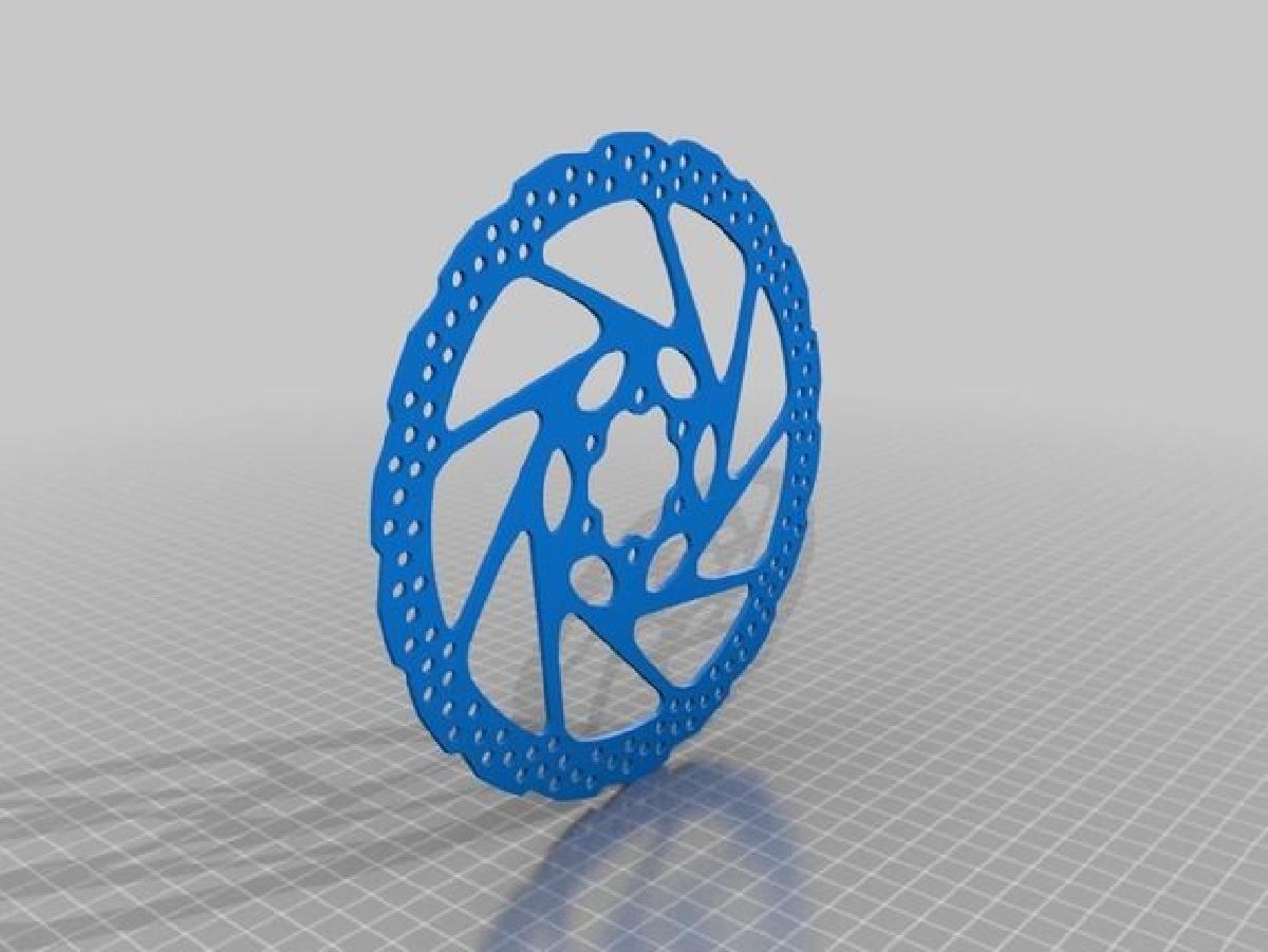 Disco de freio de 160 mm de diametro.