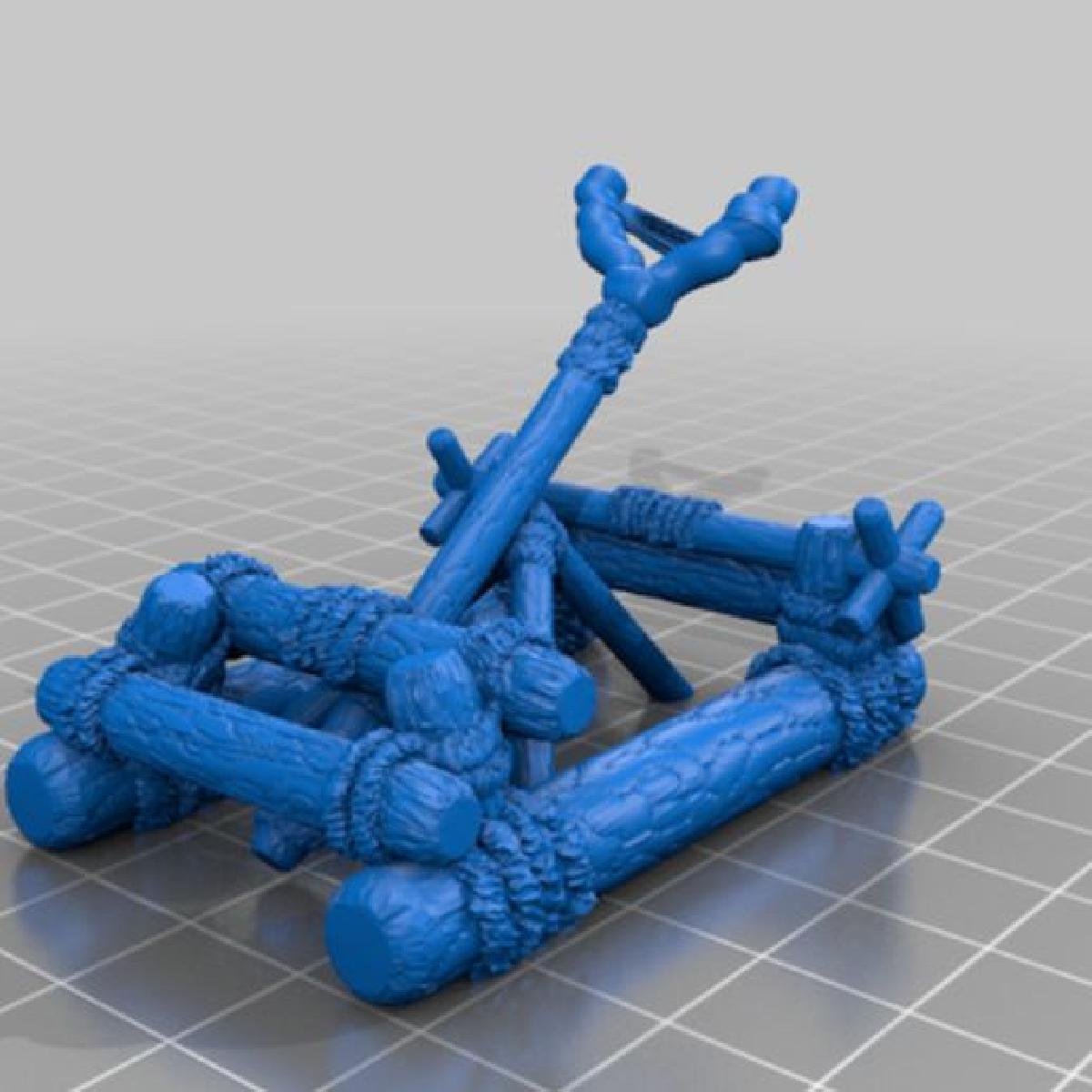 Catapulta Ewok (escala Star Wars Legion)