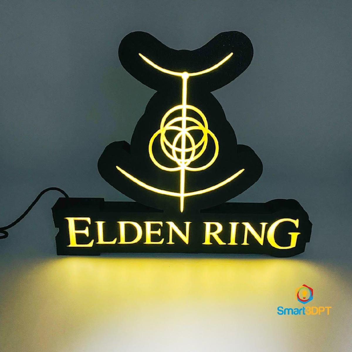 lampada do logo de Elden Ring
