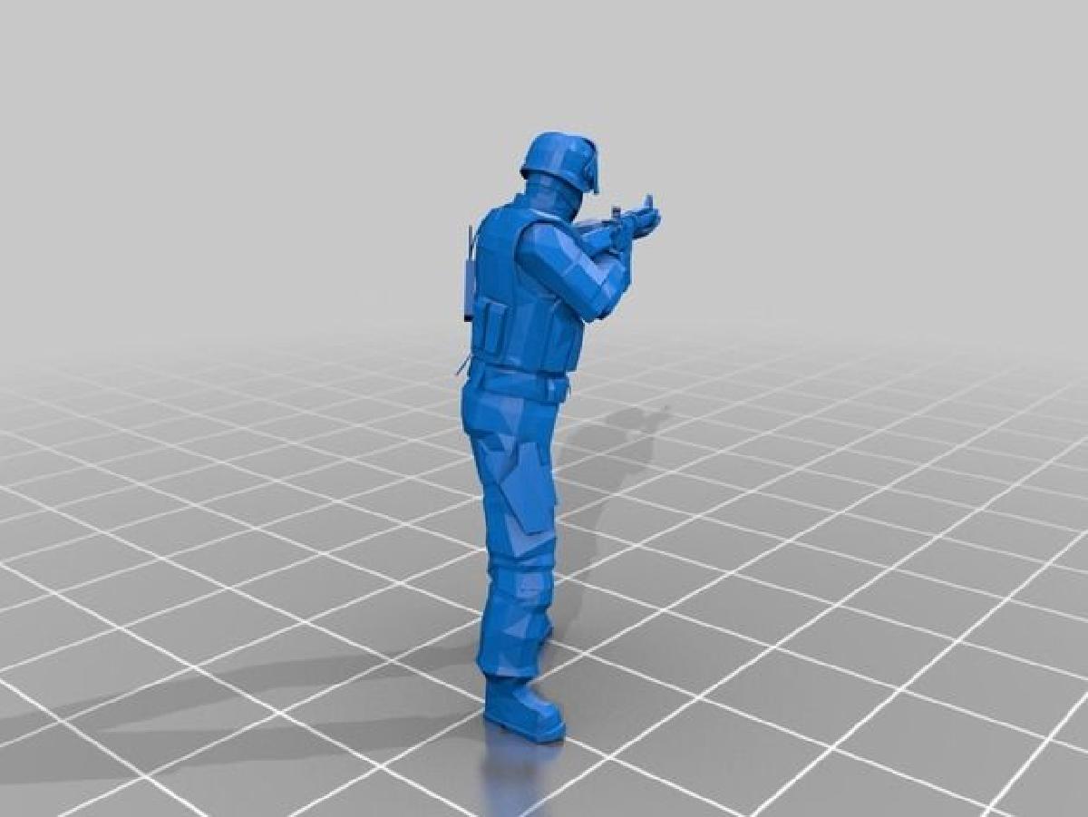 Estatua GIGN do CSGO [Em andamento]