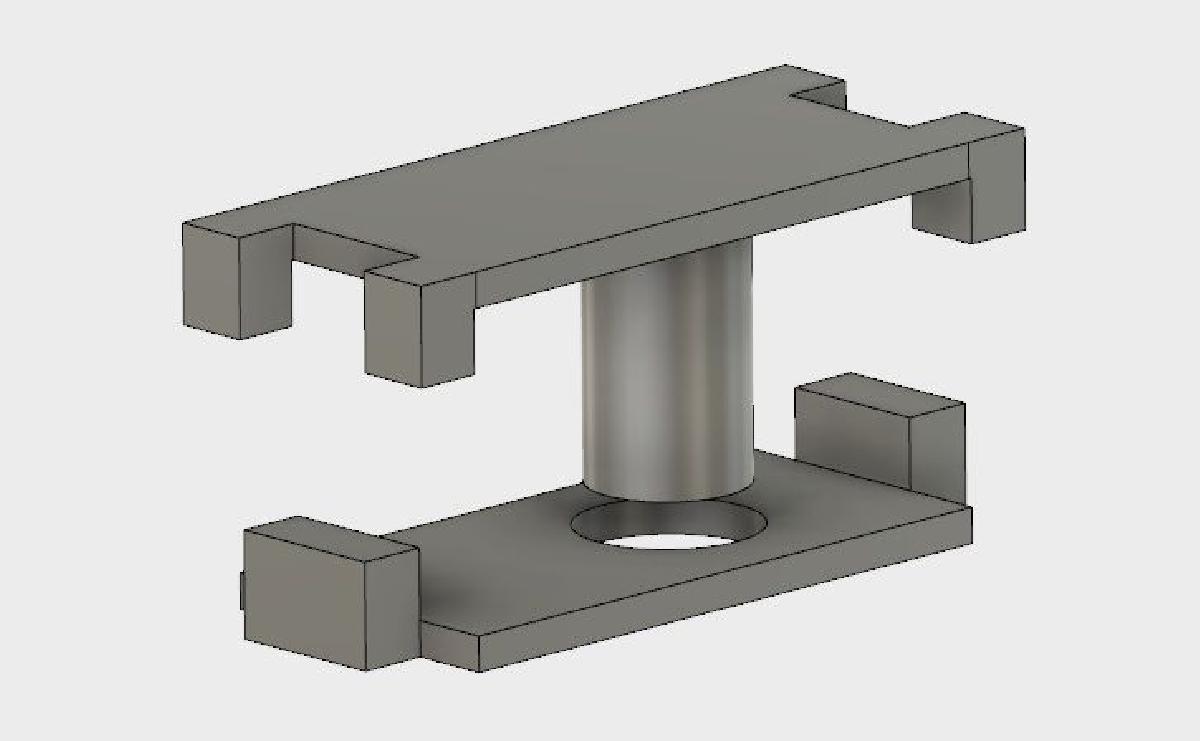 Support to prevent Z axis wobble Zwobble Gtmax Core H4