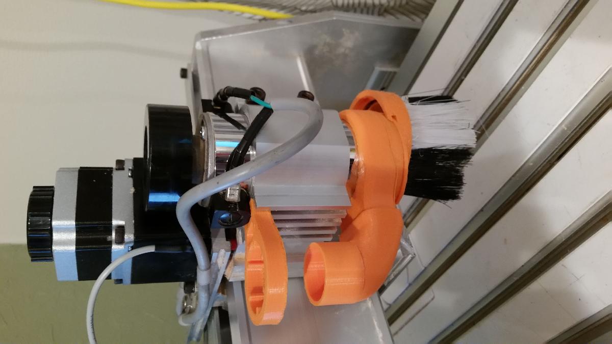 suporte de vacuo CNC