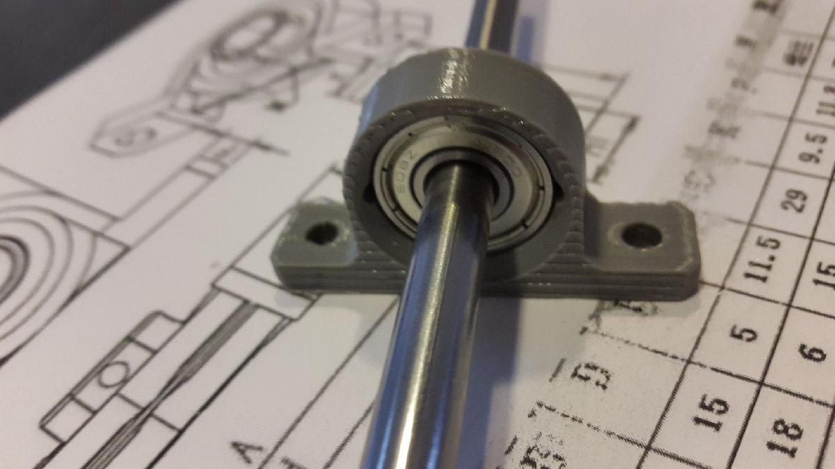 KP08 Caseiro com Rolamento 608ZZ