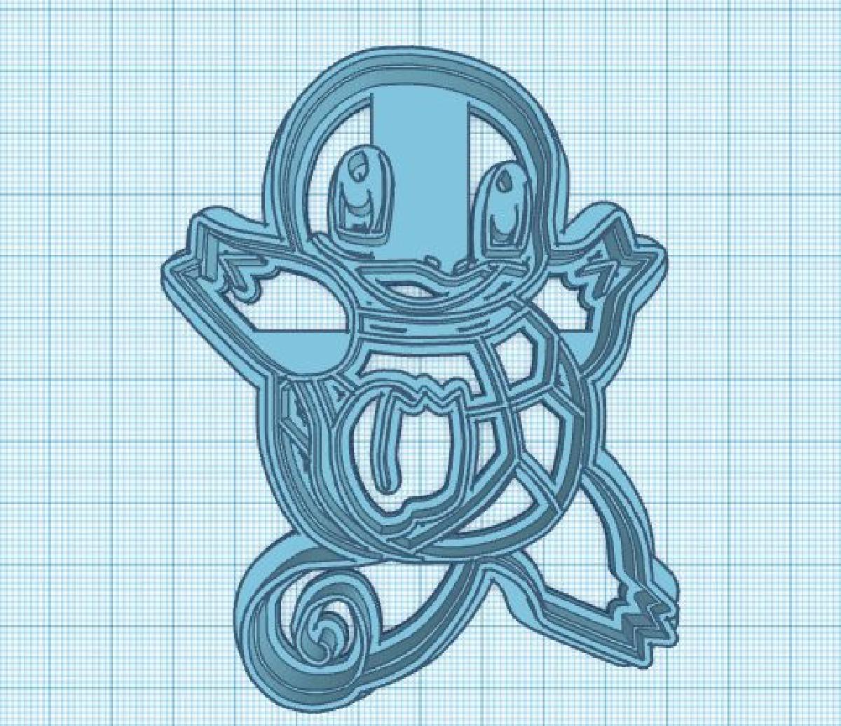 Cortador de biscoitos do Pokemon: Squirtle