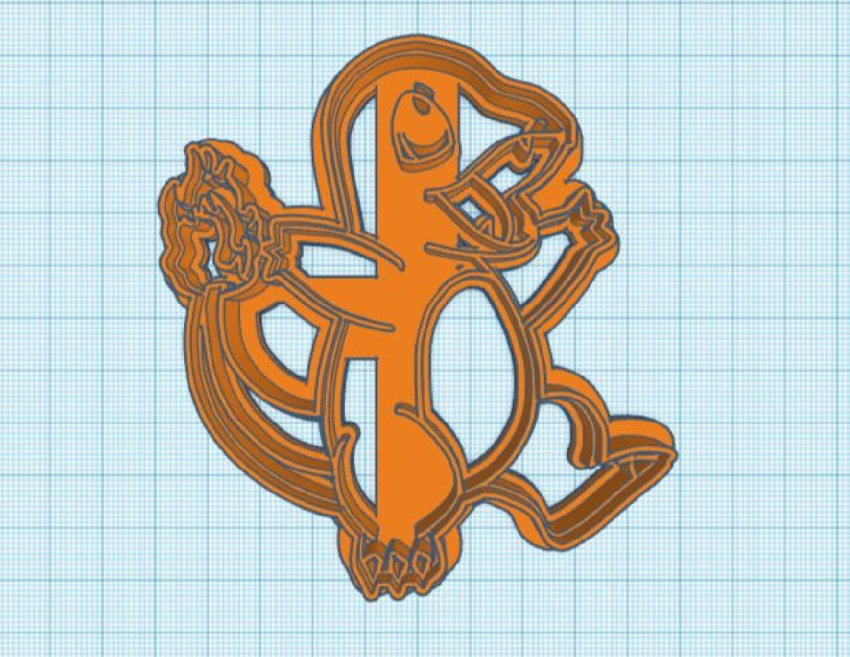 Pokemon: Cortador de Biscoitos Charmander