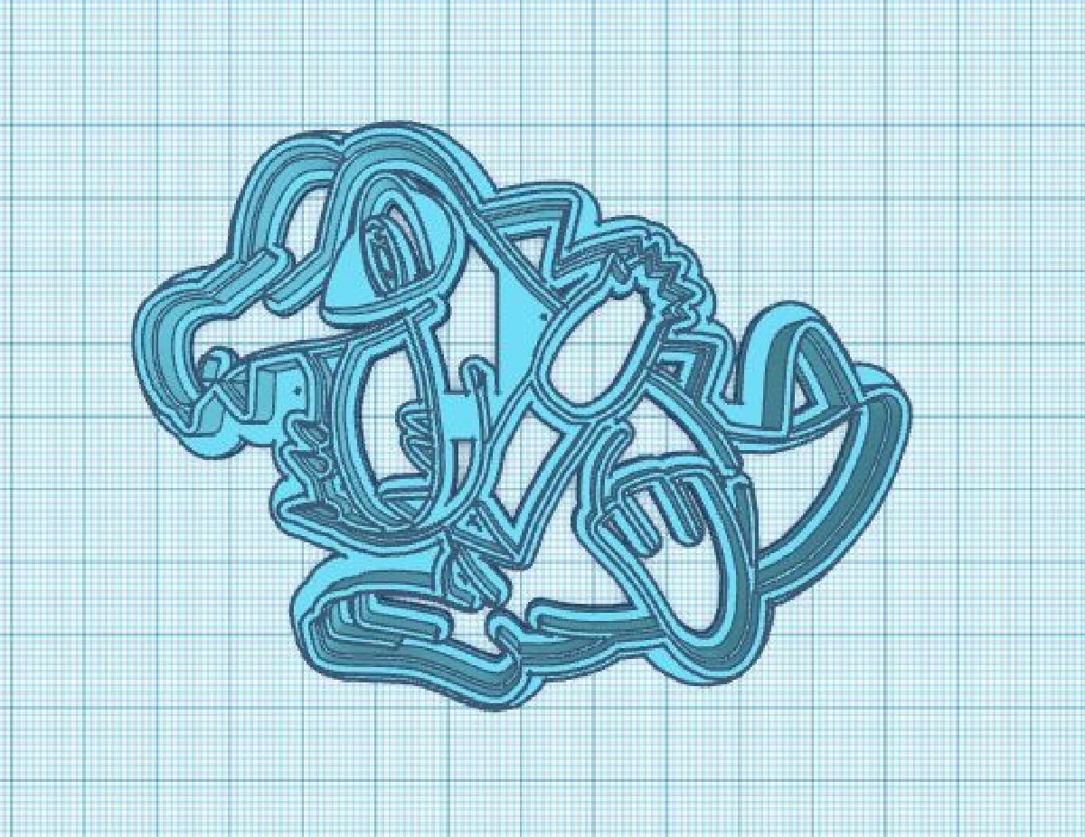 Cortador de biscoitos Totodile Pokemon