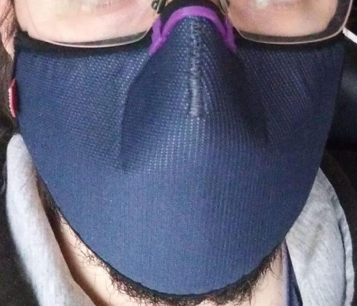 Horquilla para ajuste de mascara