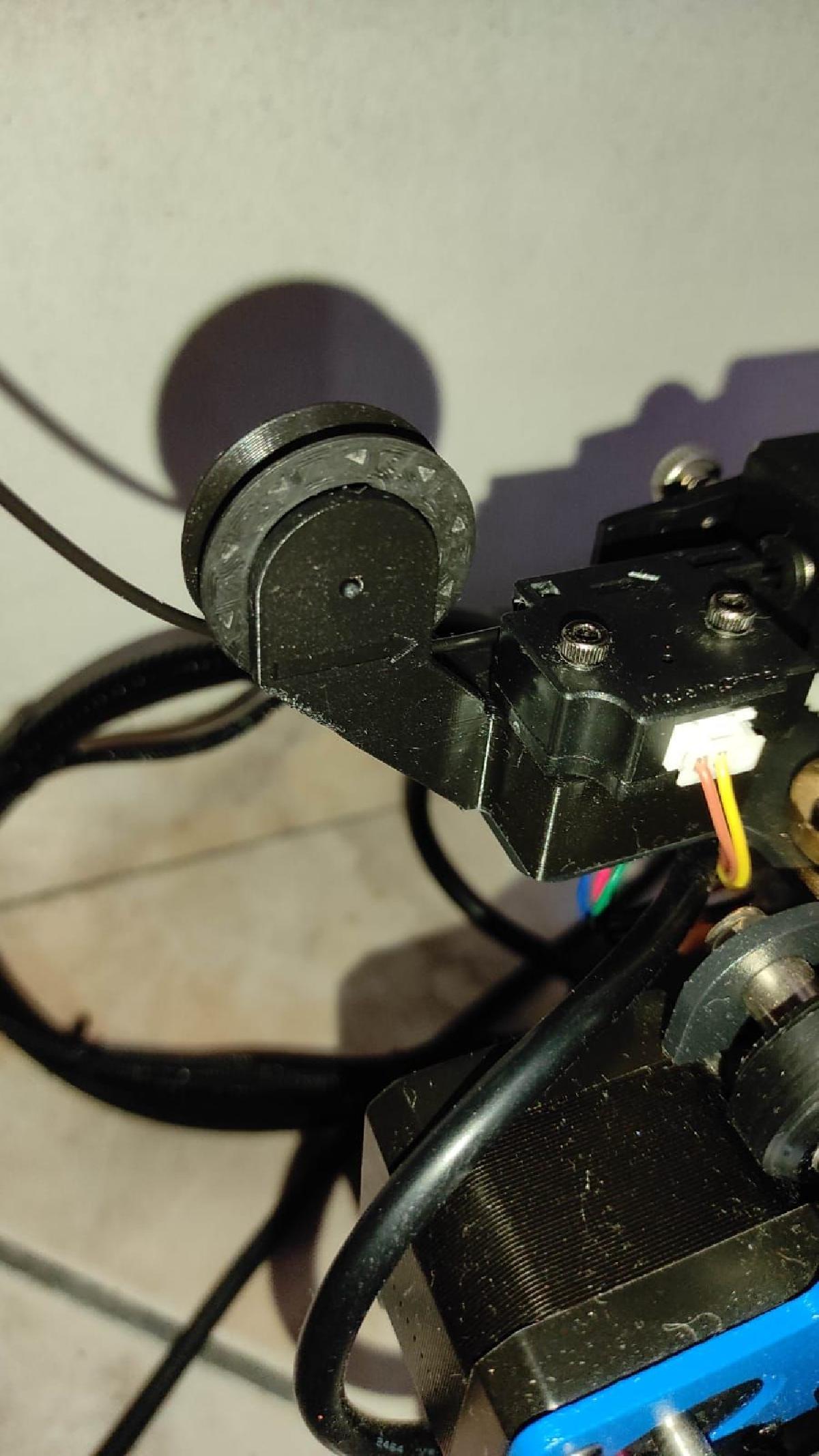 Guia do sensor de filamento Bluer