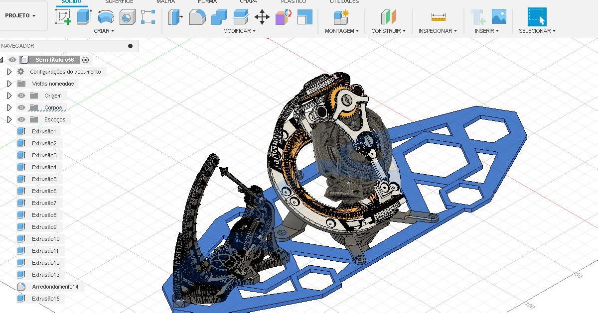 Vagante Relogio Tourbillon