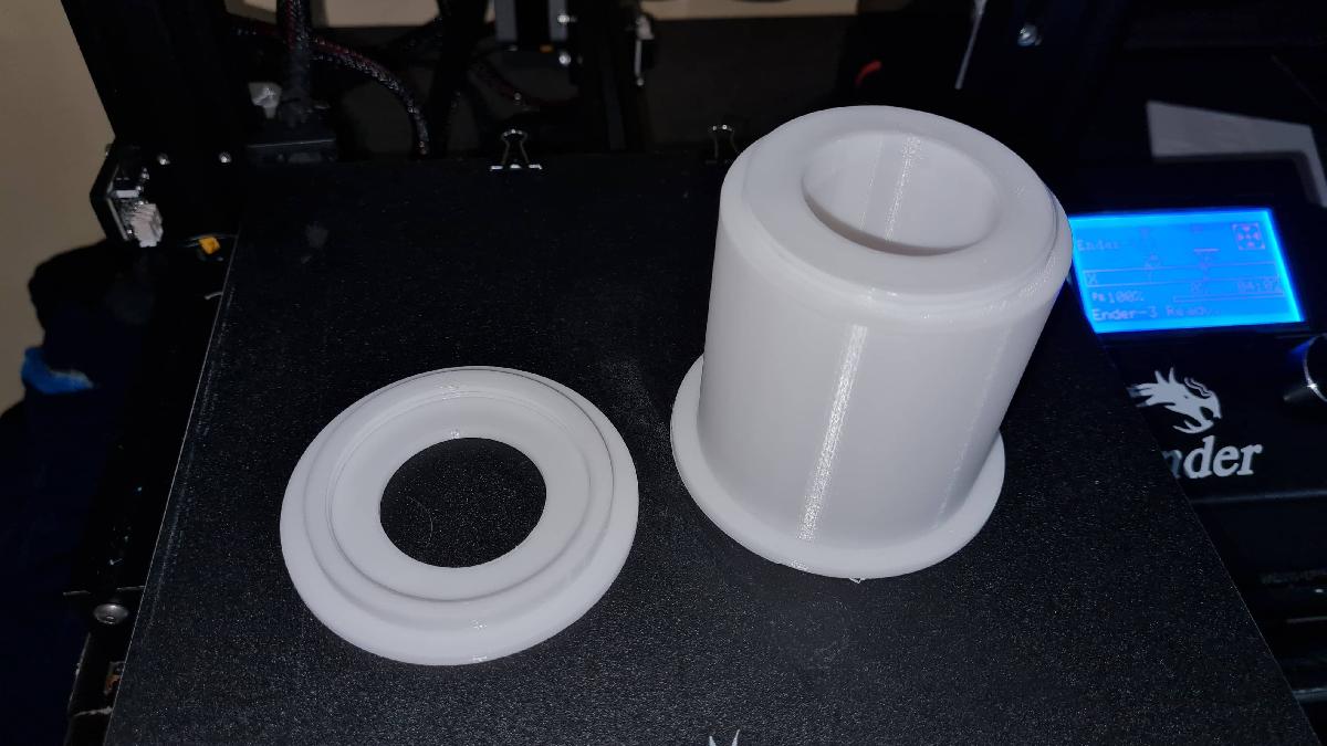 Adapter for filament spool from the brand Sunlu.