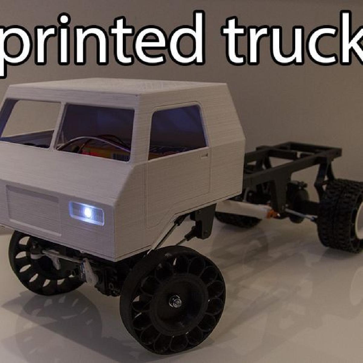 Caminhao impresso V2: Cabine