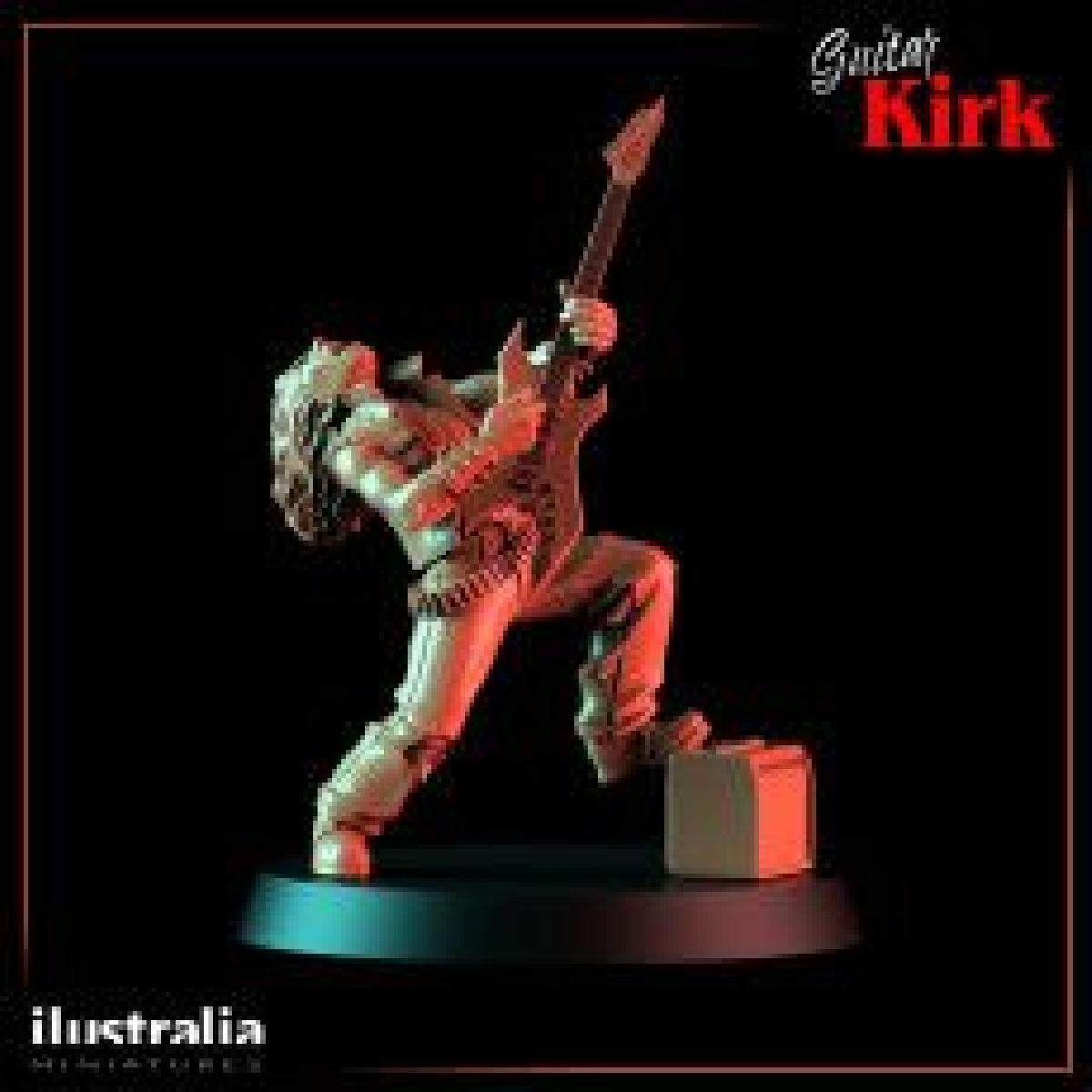 Guitarra Kirk A Estranha Casa Claremont