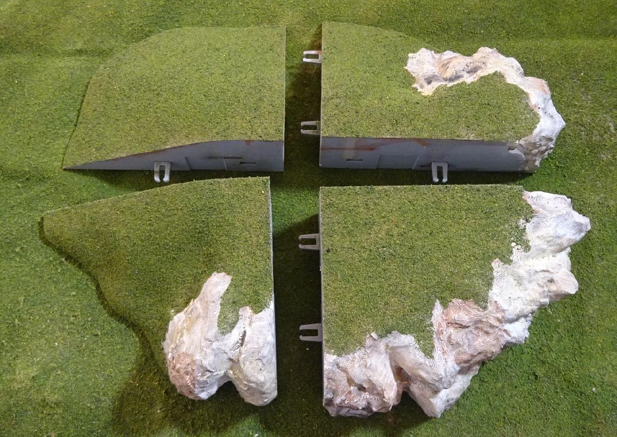 Colinas de jogos modulares