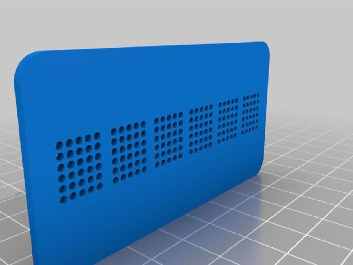 Matriz gravada de patente