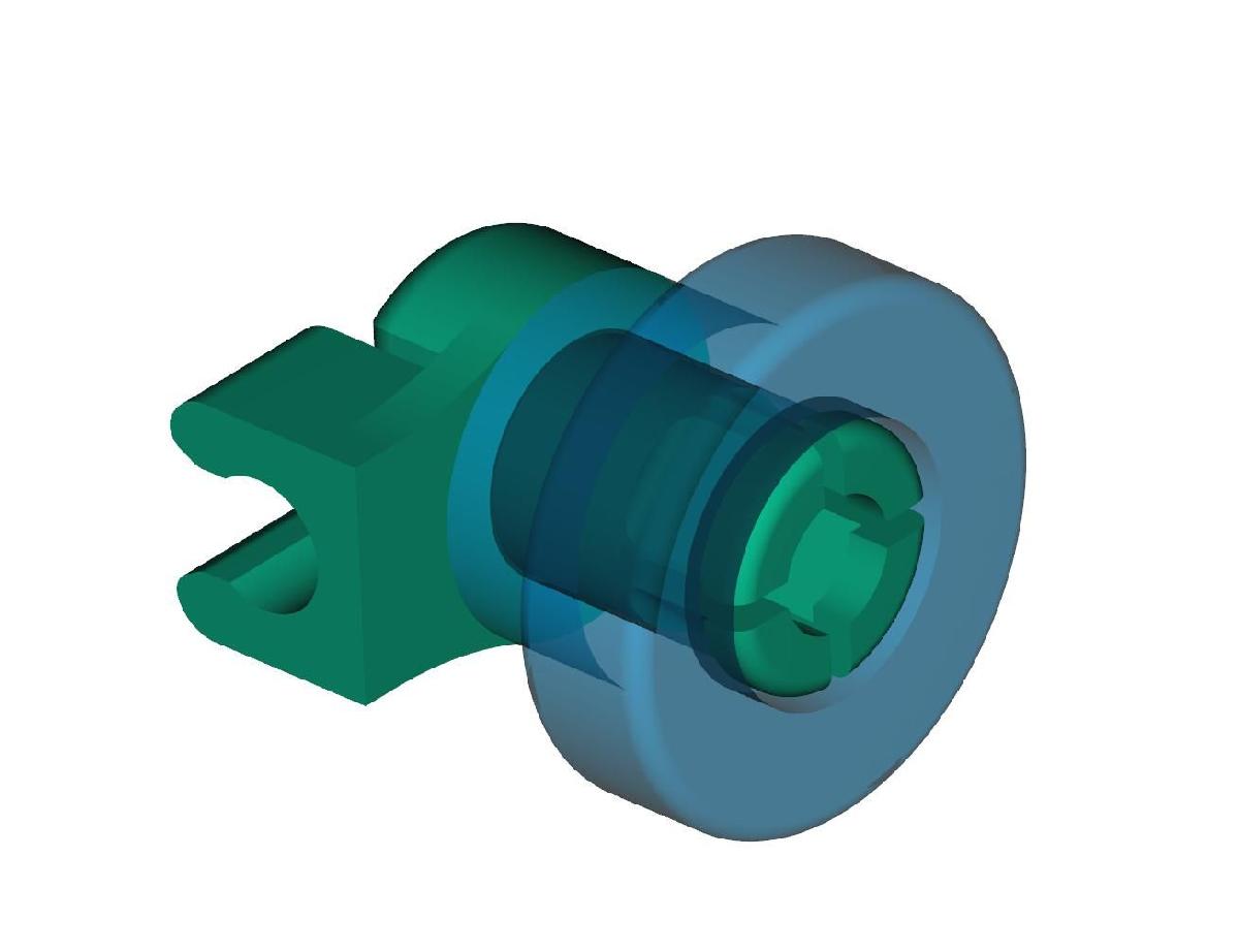 Substituicao de roda e eixo para cesta de lava loucas.