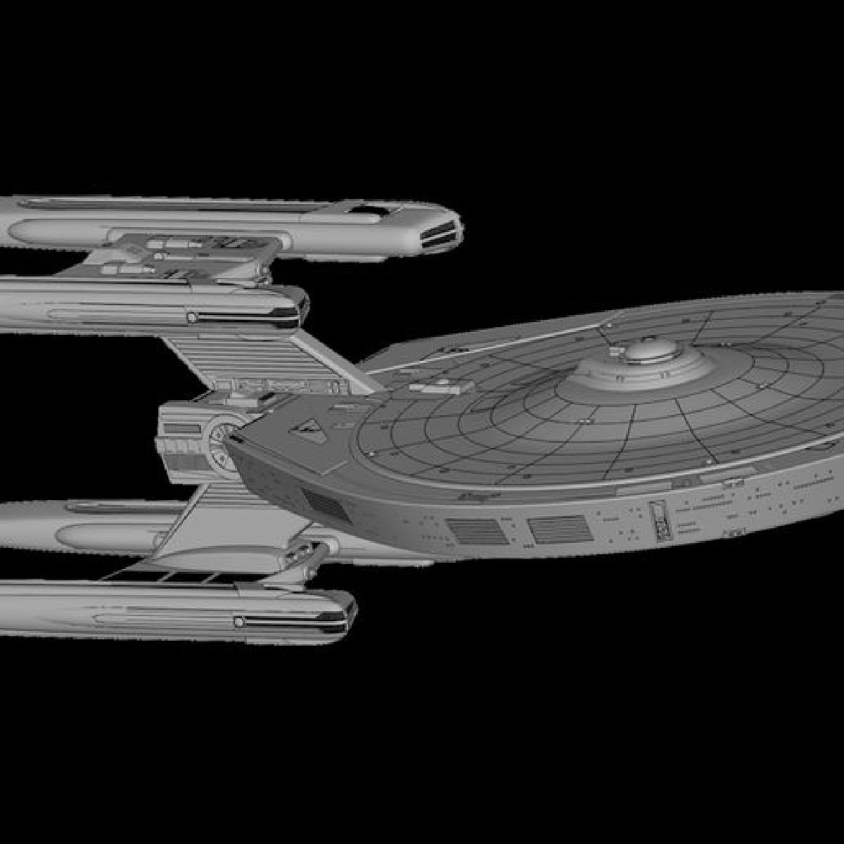 Classe Constellation: Expansao do kit de pecas da nave estelar Star Trek #16