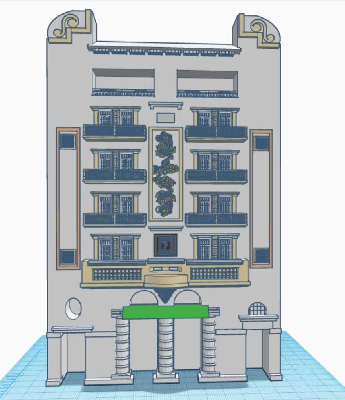 Casa Cots, Rua Sta Clara, Girona