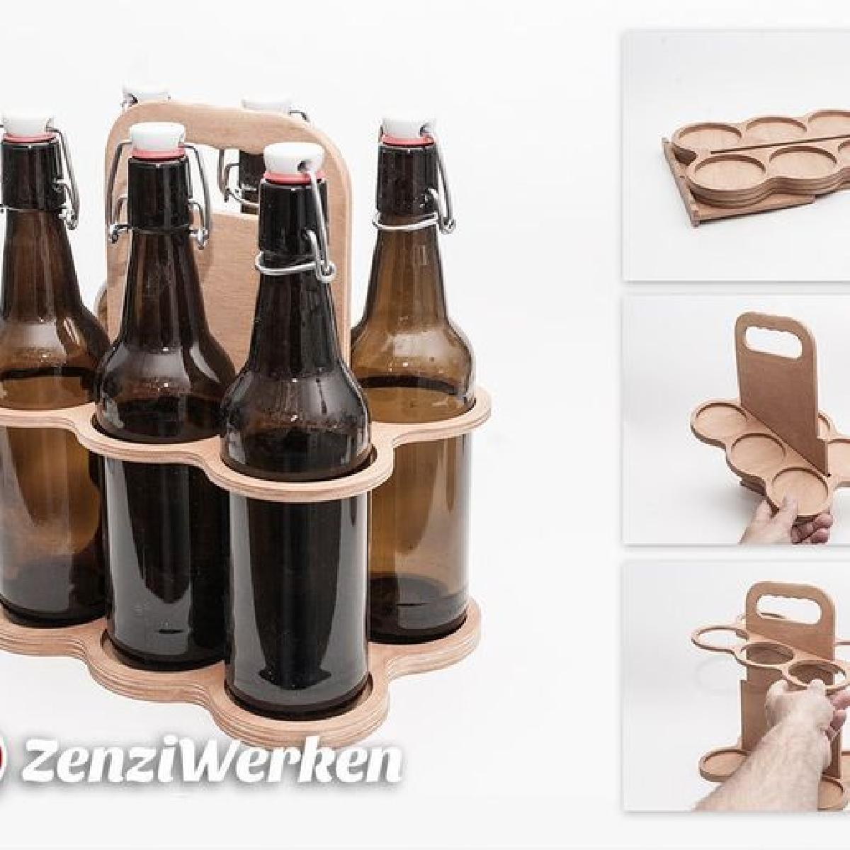 Caixa de cerveja desmontavel cnc/laser