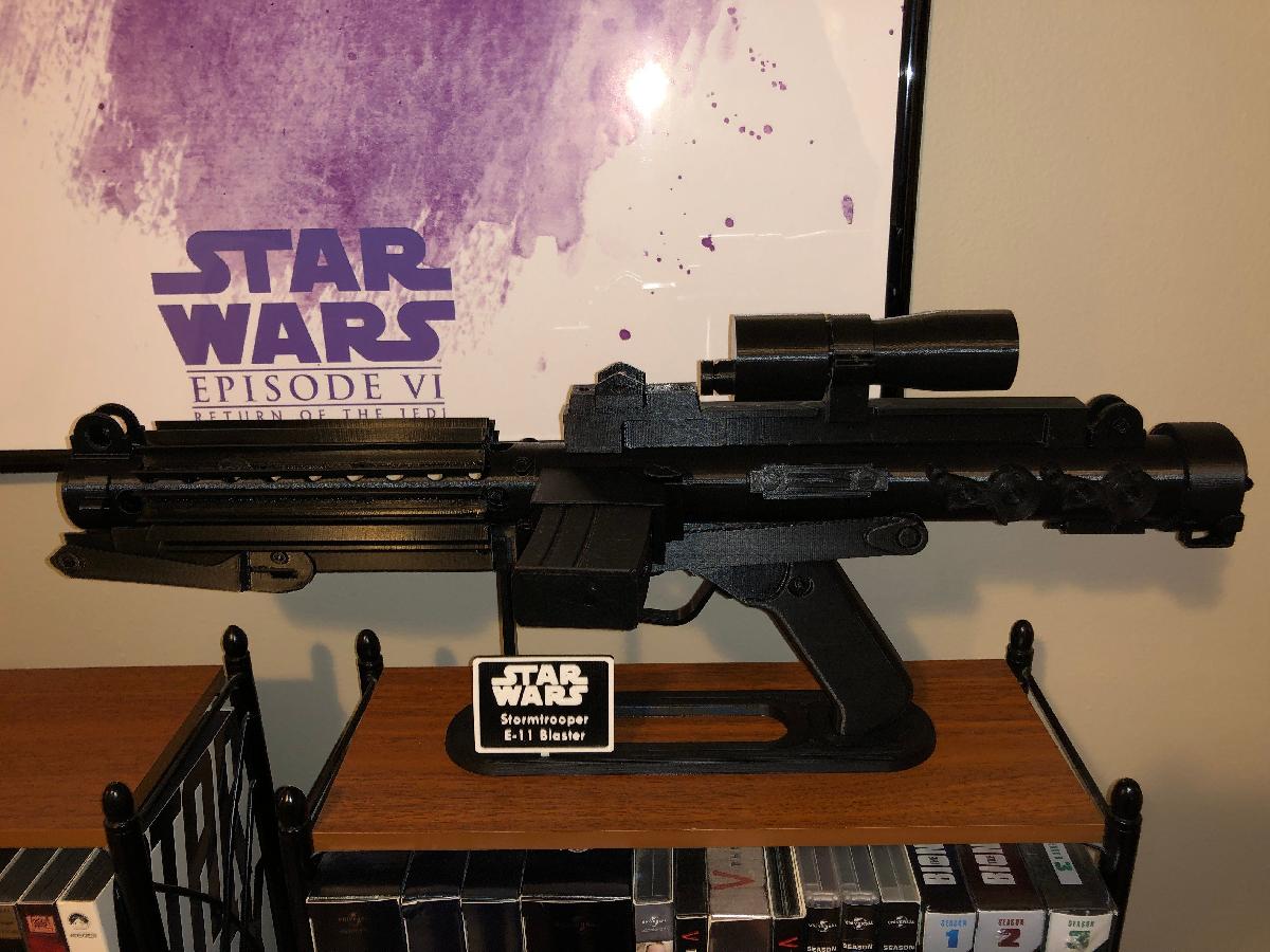 Suporte para Blaster E 11 de Stormtrooper