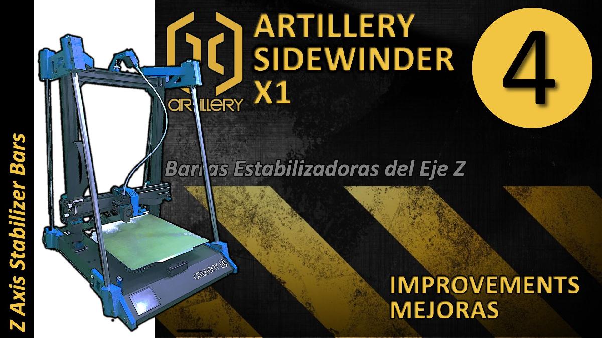 Artillery X1 Melhoras (4)   Barras Estabilizadoras