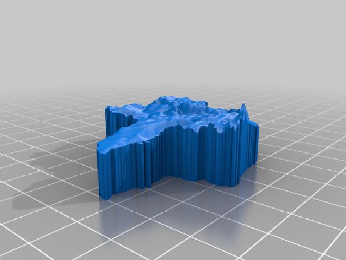 Complete relief map of Brazil with federal units separated.