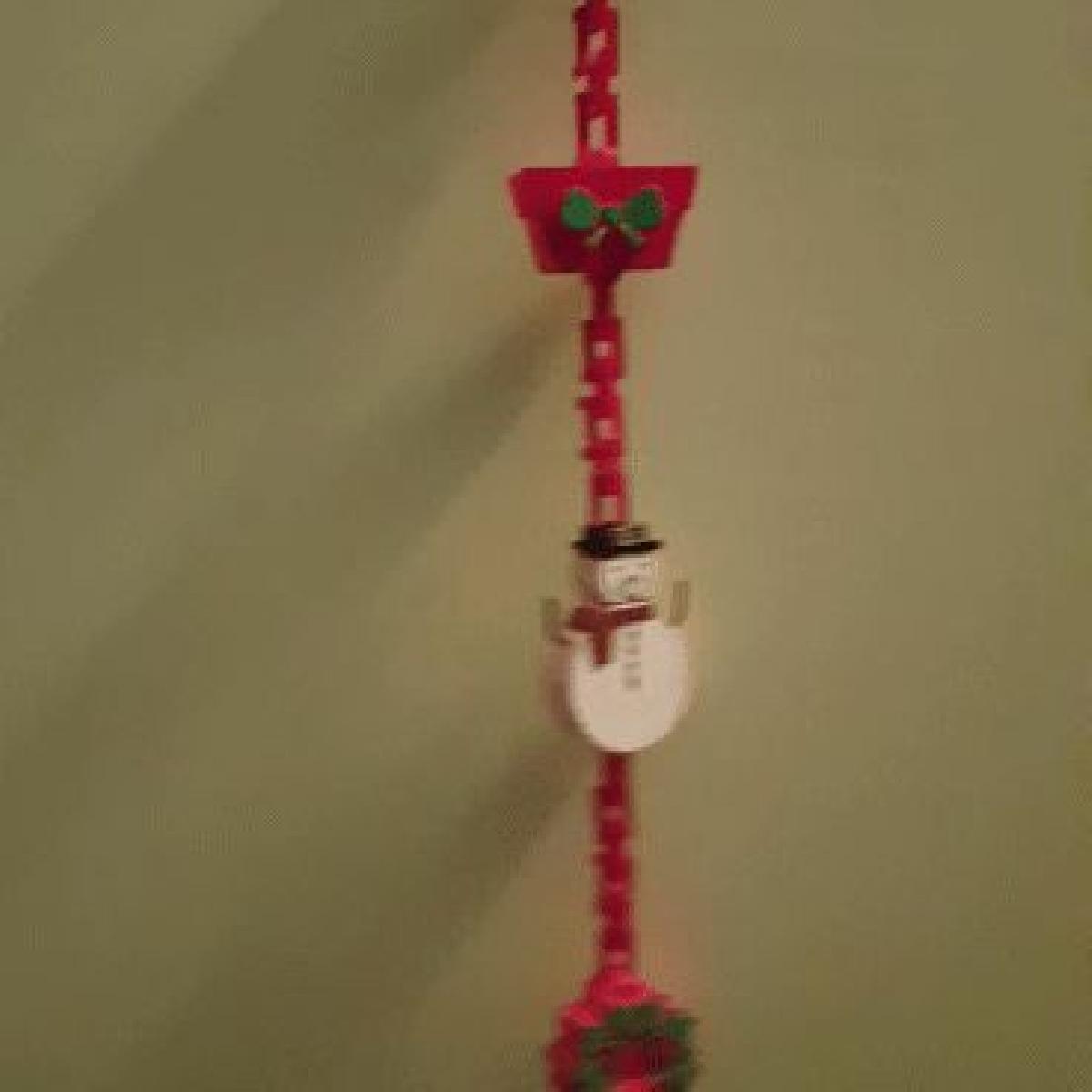 Decoracao de Natal Pendurada Articulada