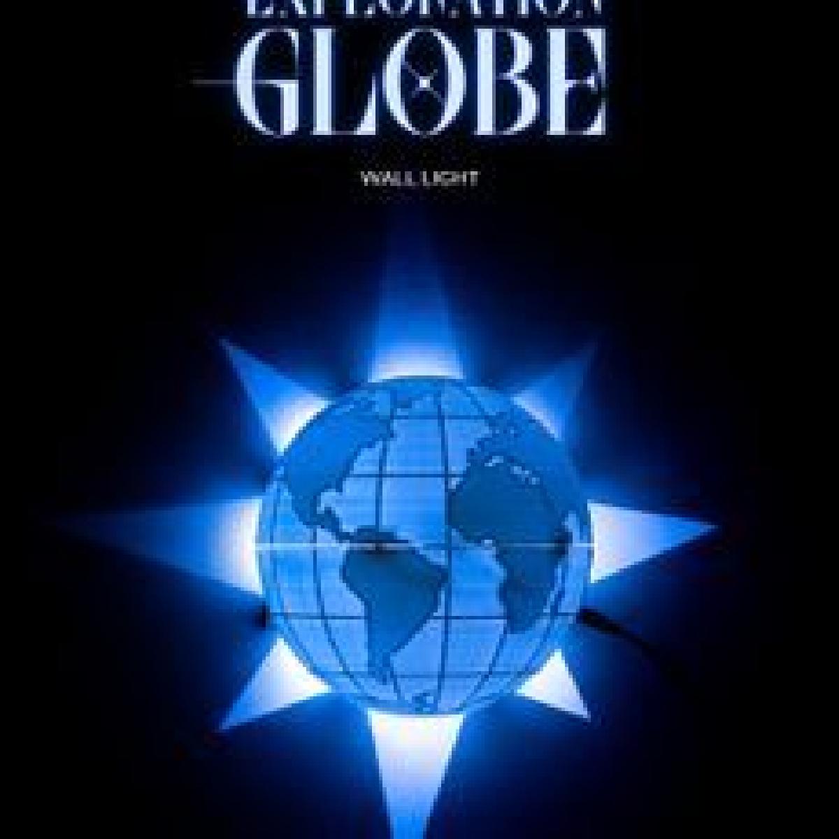 Luz de parede do globo da exploracao