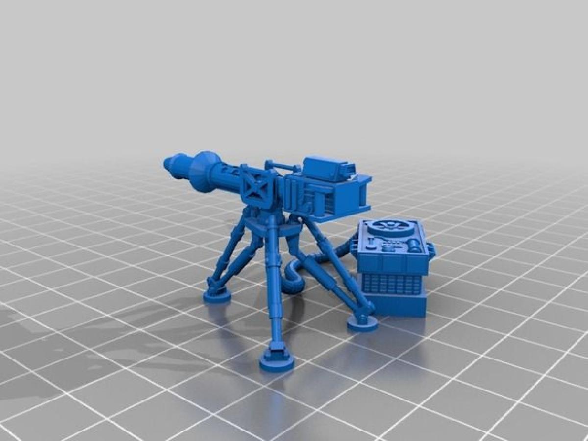 Star Wars Legion Blaster Pesado Escala E Web
