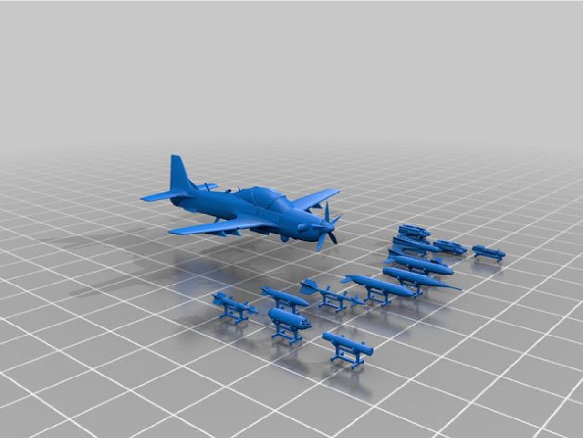 Super Tucano   Resina   detalhado