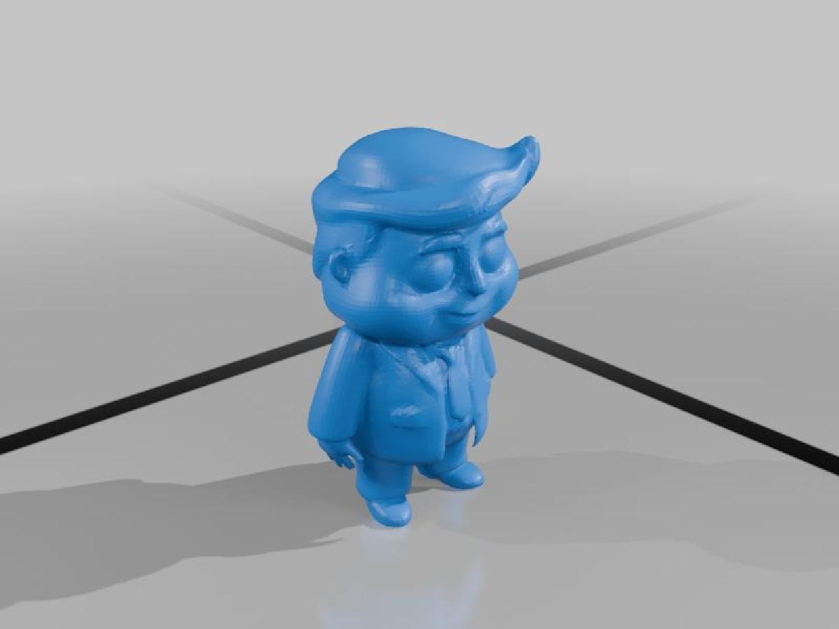 Donald J. Trump   MODELO 3D