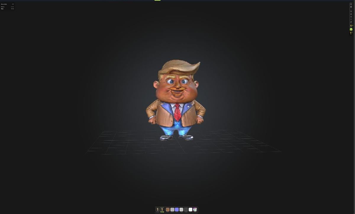 Donald J. Trump   MODELO 3D