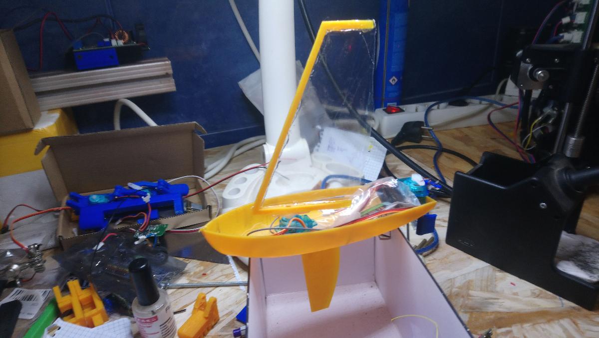 Veleiro micro rc