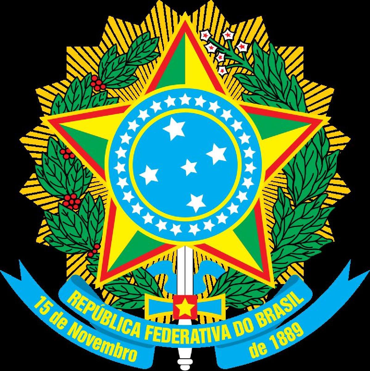 Armas Nacionais do Brasil Escudo de armas do Brasil