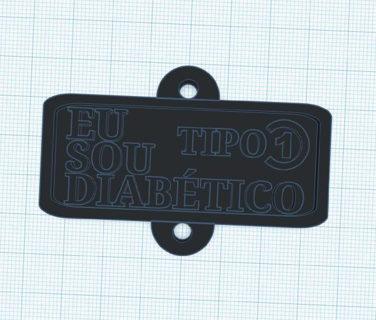 Tag de identificacao para diabeticos