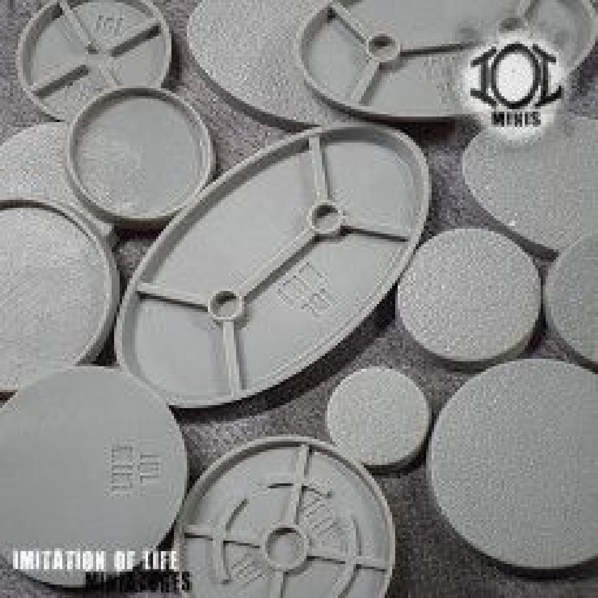 A biblioteca de bases IOL Minis. (Versoes solidas, ocas, inseridas e magnetizadas pre suportadas)