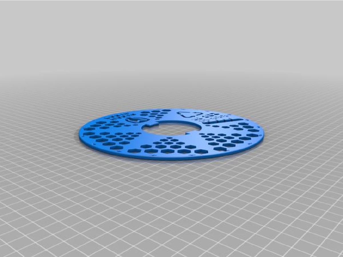 Reusable Filament Roll Holder for MakerParts
