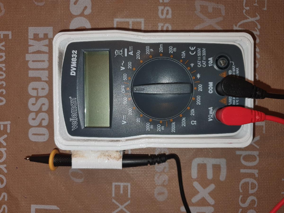 Caixa organizadora de multimetro