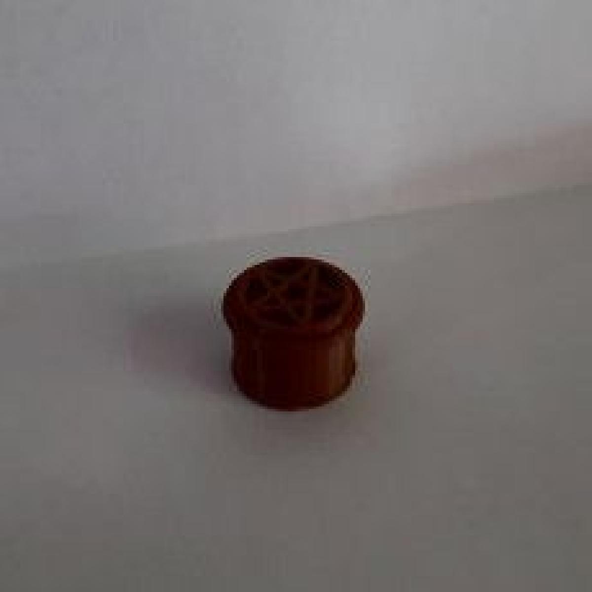 Tampa de extremidade do guidao de bicicleta   Pentagram