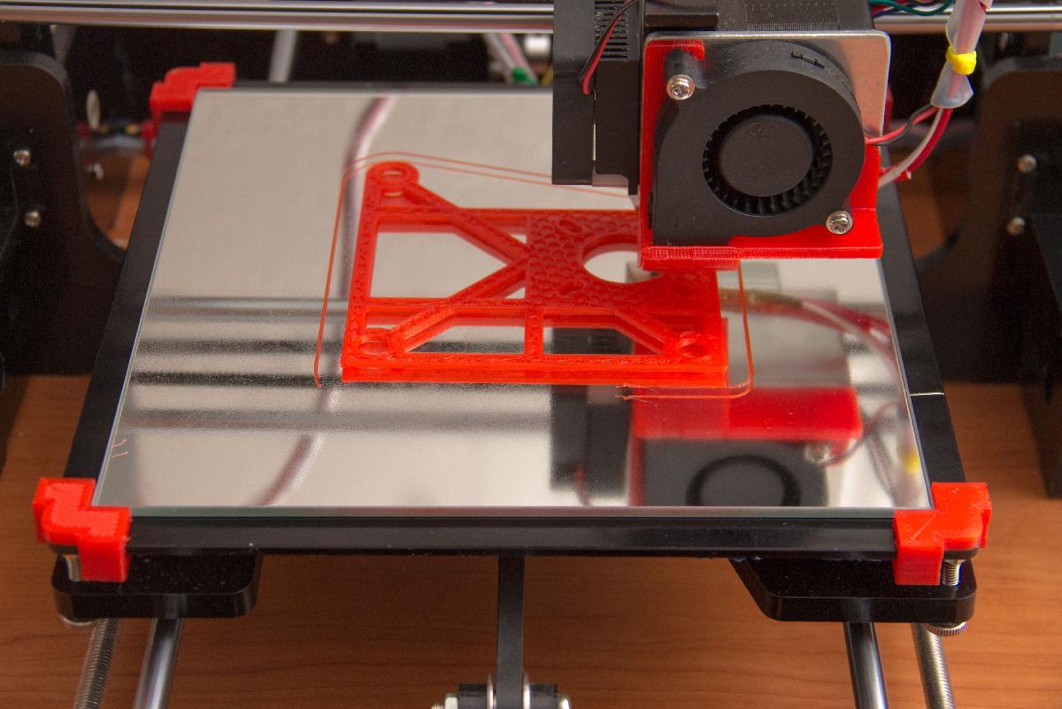 Adaptador de vidro plano de 200mm para Prusa i3 Zonestar P802 adaptador de cama de vidro.
