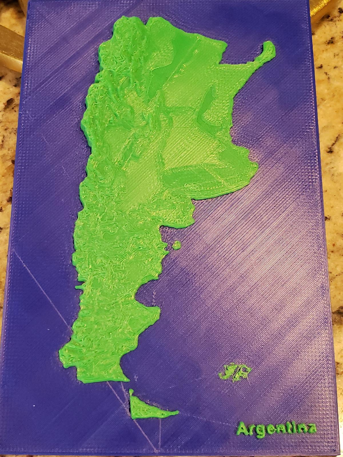 Argentina remix 3d