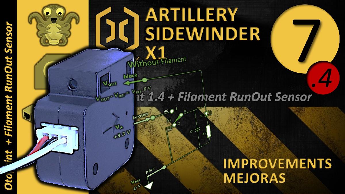(7.4) Plugin Multi Material Filament RunOut do Octoprint Melhorias do Artillery Sidewinder X1   Melhorias