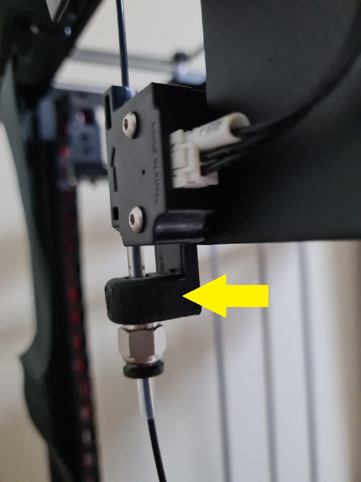 Espacador de Filamento do Interruptor Bowden