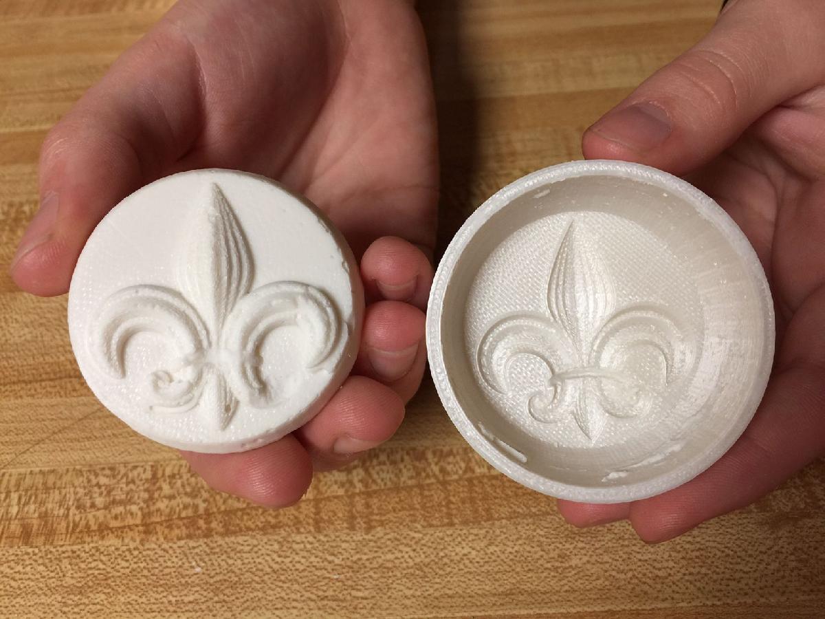 Fleur de Lis Soap Moldes