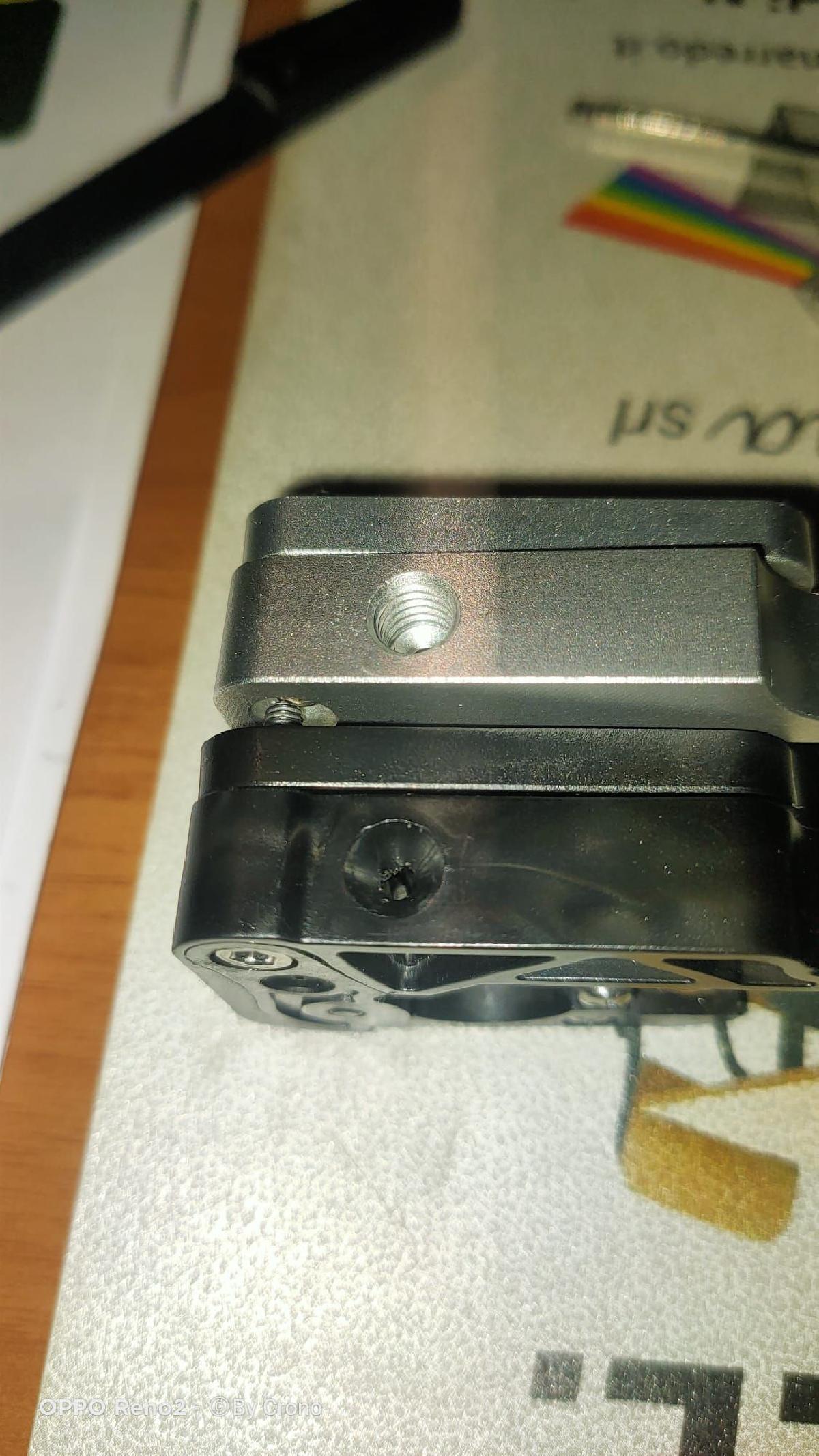 Guia de filo para extrusora de metal Flashforge Dreamer NX