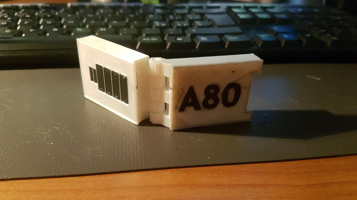 Capa para bateria da camera de acao apeman A80