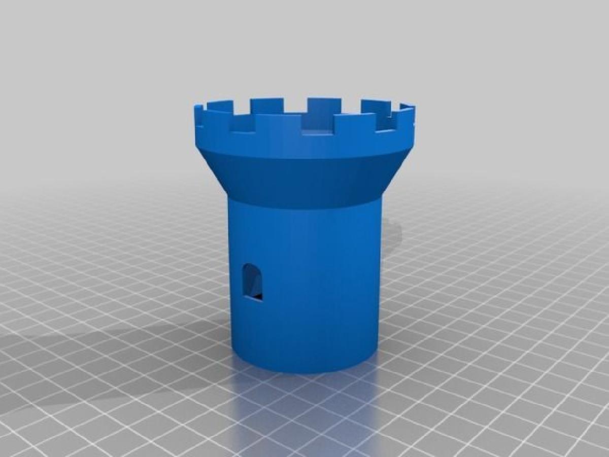 Torre de dados modular de 2 pecas