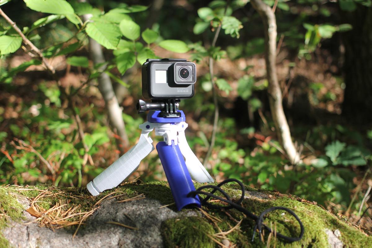 Hibrido de tripe/alca GoPro