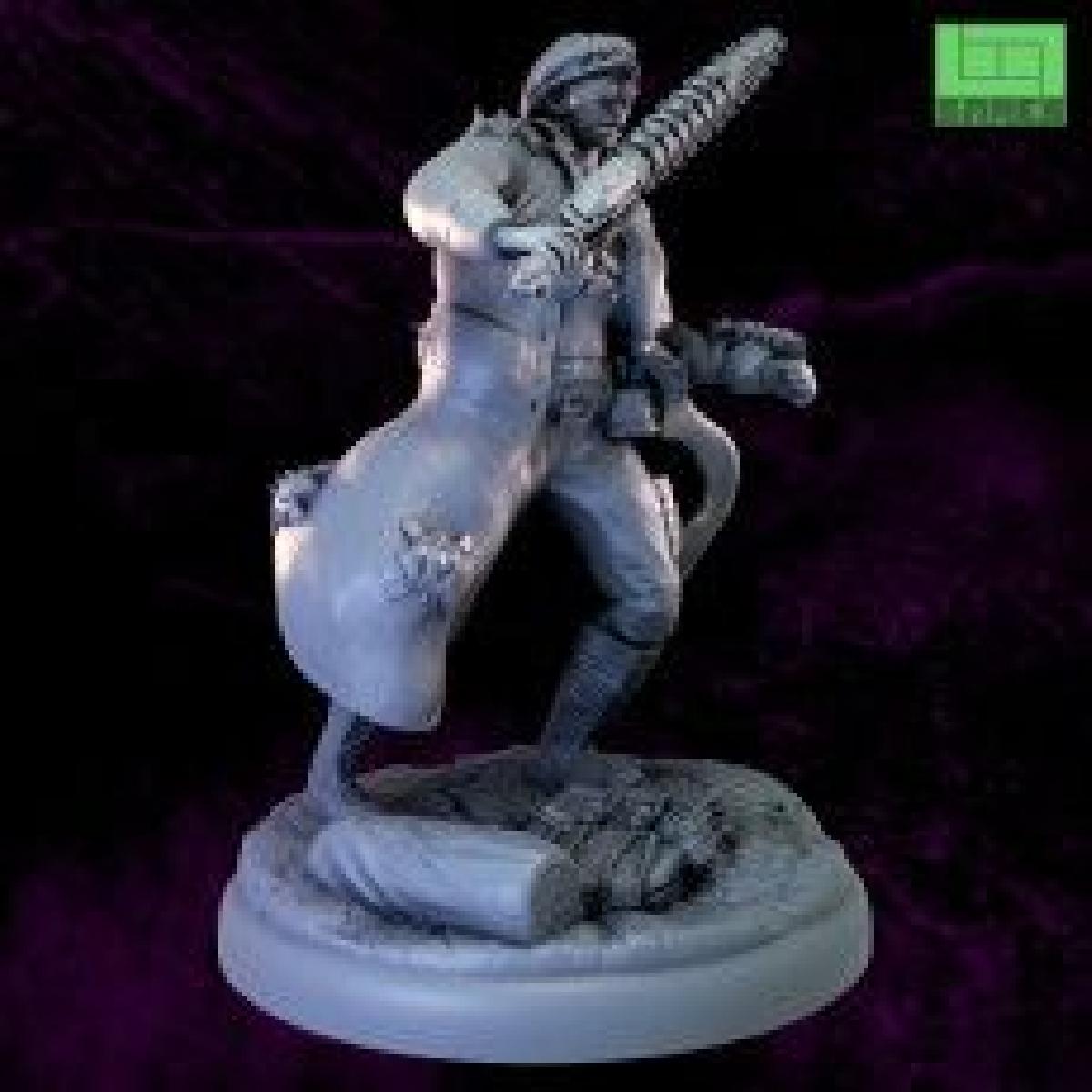 Morador de Wasteland com Cabo
