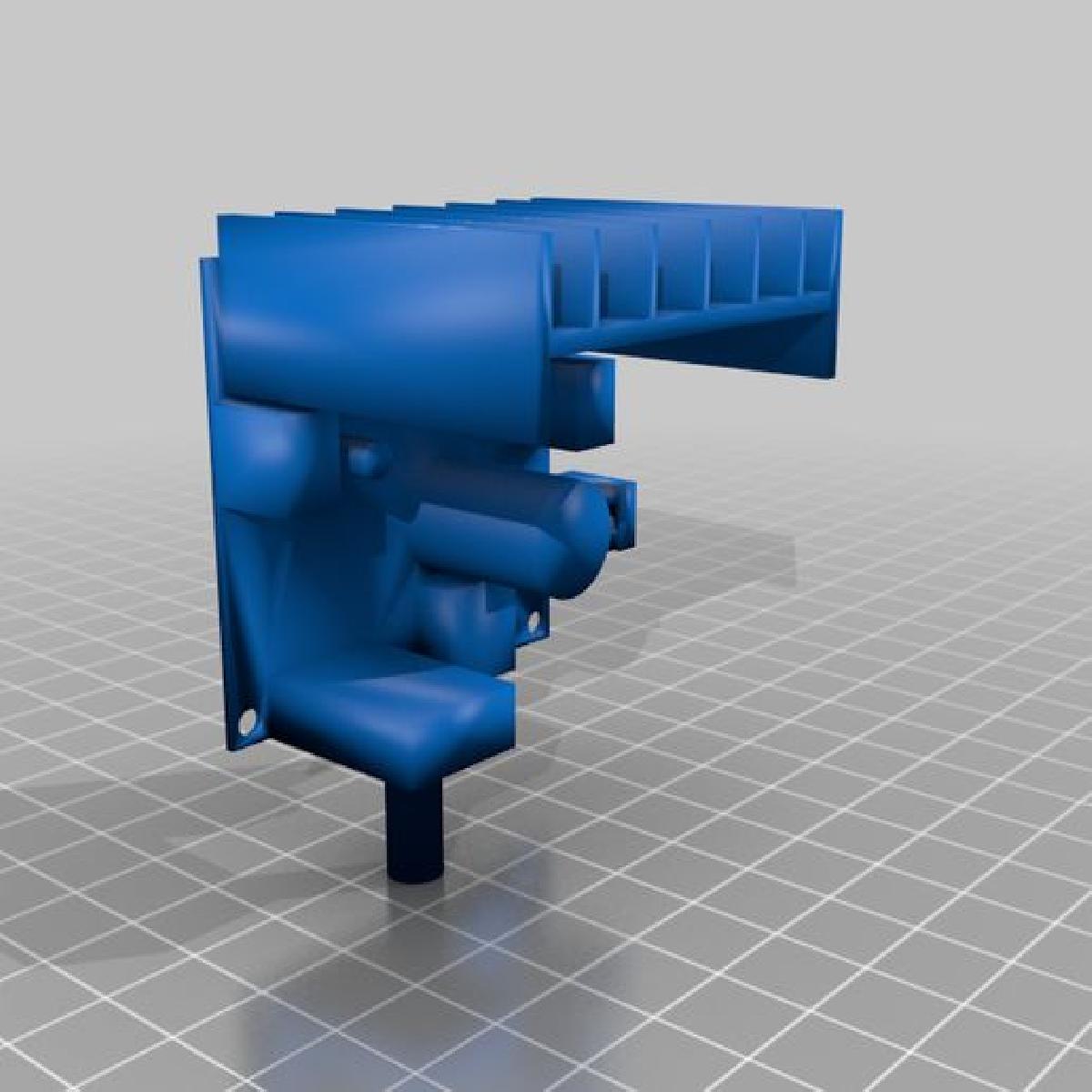Placa de Mockup do Amplificador de Audio TDA7297