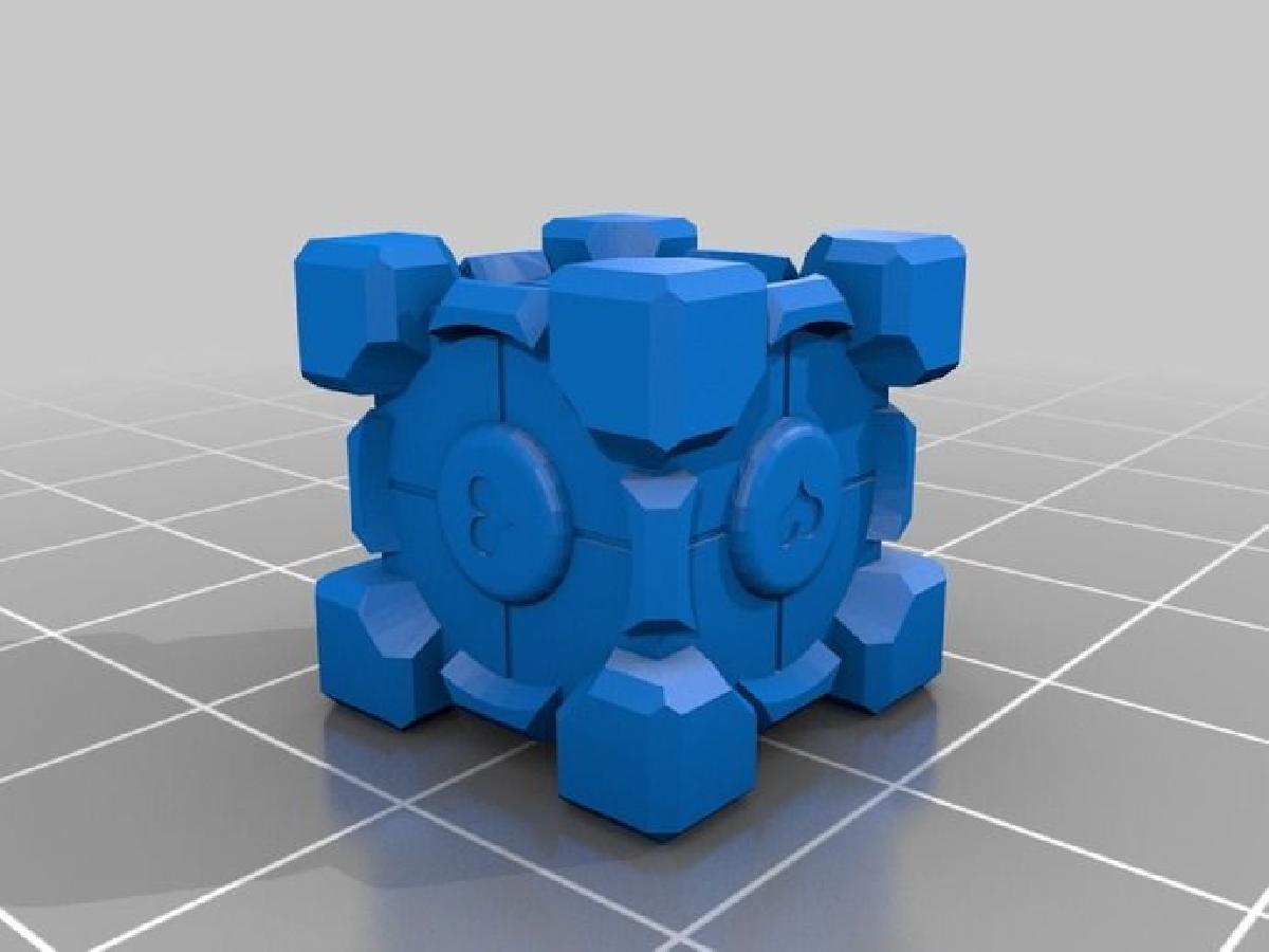 Portal Cubo Ccompanion (STL e SKP)